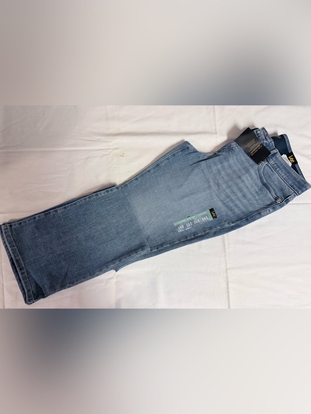 Lee Women’s Boot Cut Jeans in Light Blue Denim